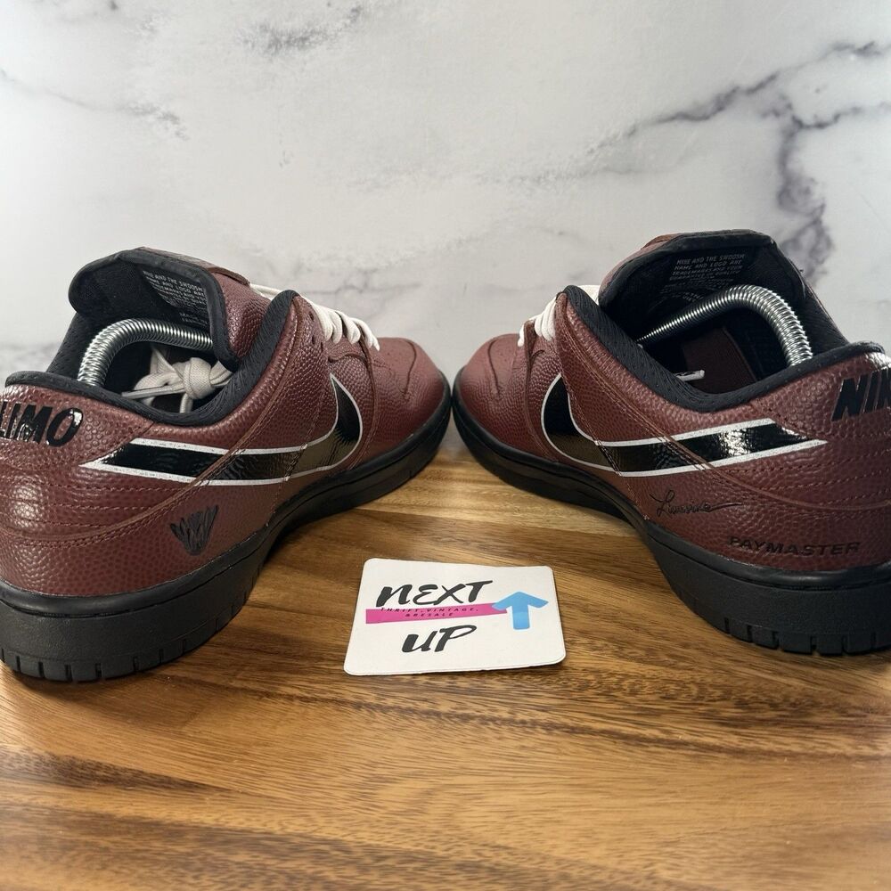 Mens size 10-Limosine Skateboards × Nike SB Dunk Low Pro Brown HJ4131-200 - Picture 5 of 9